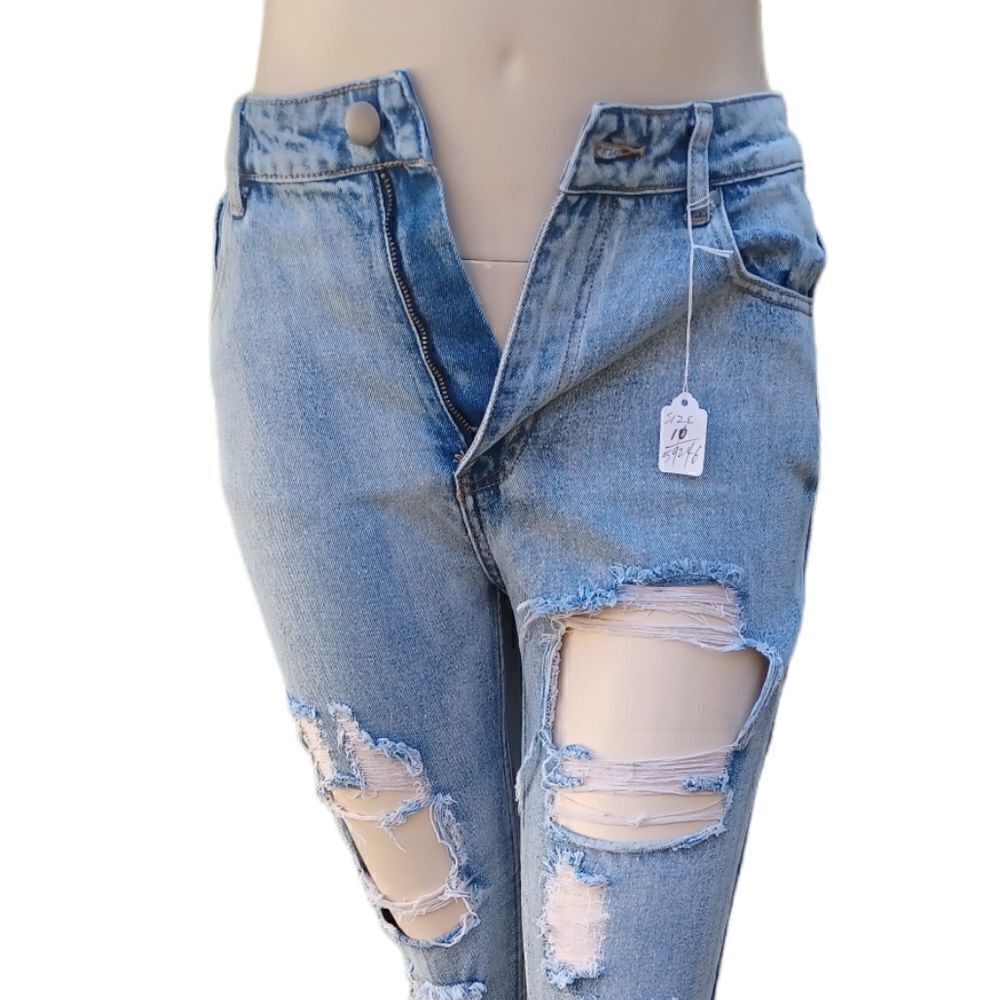 59246....Nasty Gal Collection Size 10, W30" 26"Inseam 11"Rise